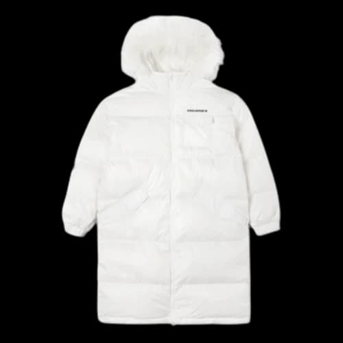Converse Long Down Jacket 'White' (Women's)
