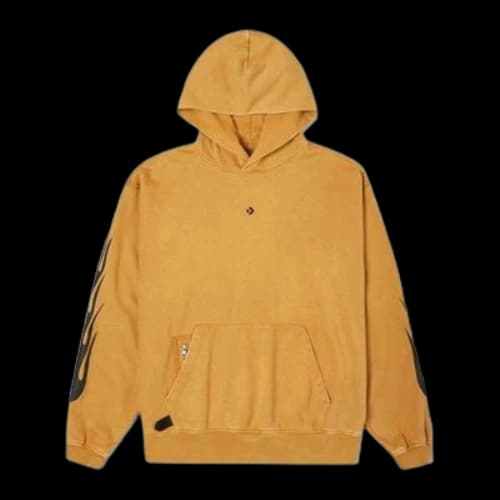 Converse Court-Ready Cloud Washed Graphic Hoodie 'Wheat'