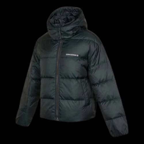 Converse Short Down Textile Jacket 'Black' (Women's)