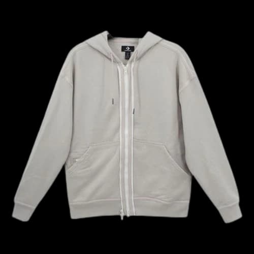 Converse Utility Fleece Full-Zip Hoodie 'Desert Sand'