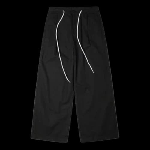 Converse Seasonal Wide Leg Woven Pants 'Black' (Women's)