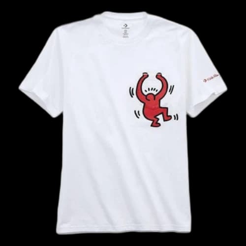 Converse x Keith Haring Graphic Pocket Tee 'White'