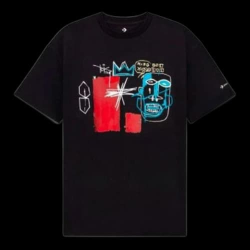 Converse x Basquiat Kings of Egypt III T-Shirt 'Black'