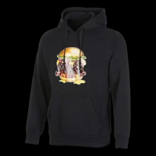 Converse Burger Pullover Hoodie 'Black'