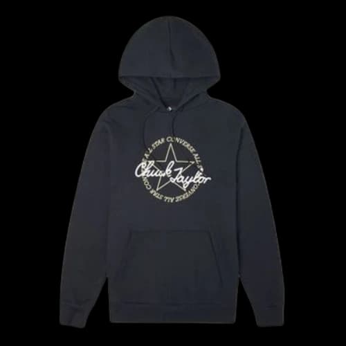 Converse Deconstructed Chuck Patch Pullover Hoodie 'Black'