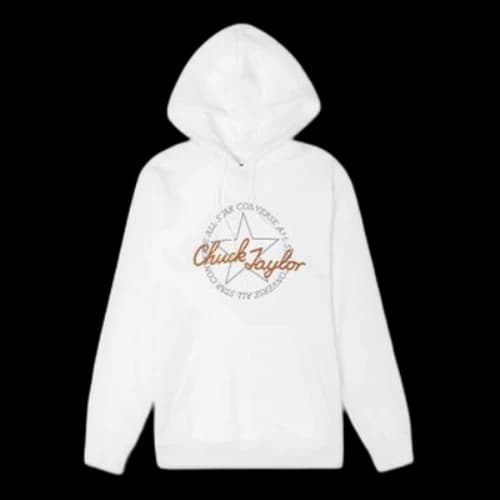 Converse Deconstructed Chuck Patch Pullover Hoodie 'White'
