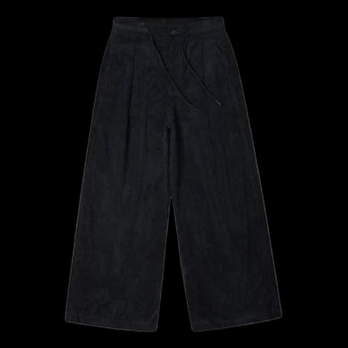 Converse Wide Leg Corduroy Pants 'Black' (Women's)