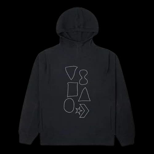 Converse Shapes Graphic Bubble Pullover Hoodie 'Black'