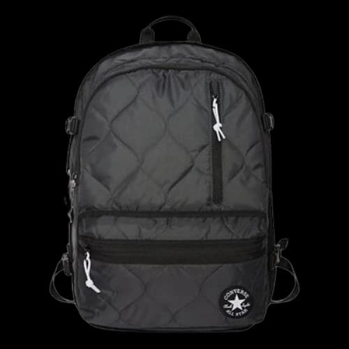 Converse Quilted Straight Edge Backpack 'Black'