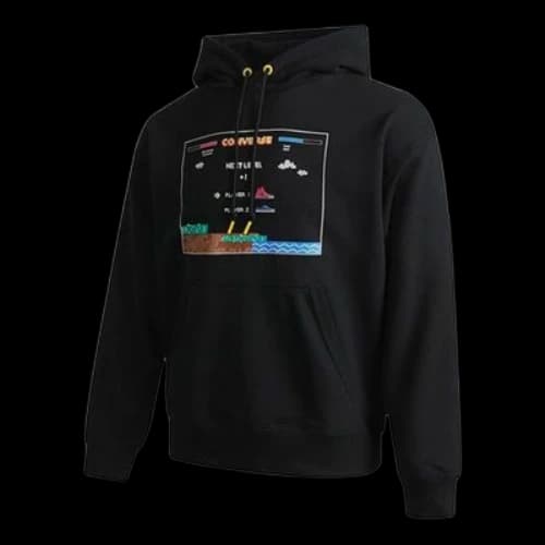 Converse Video Game Graphic Hoodie 'Black'