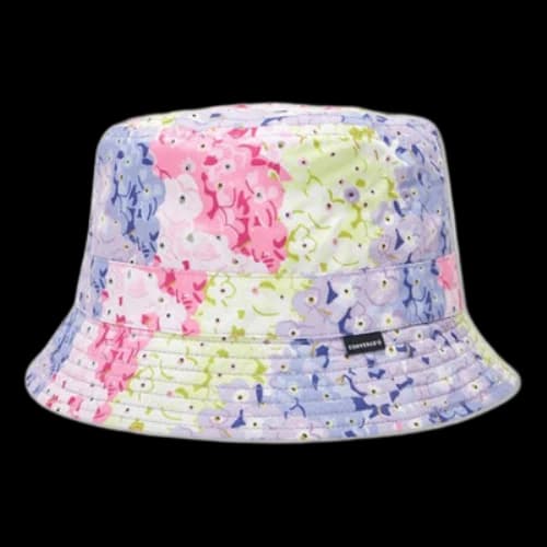 Converse IWD Reversible Bucket Hat 'Blue Purple Pink Yellow'
