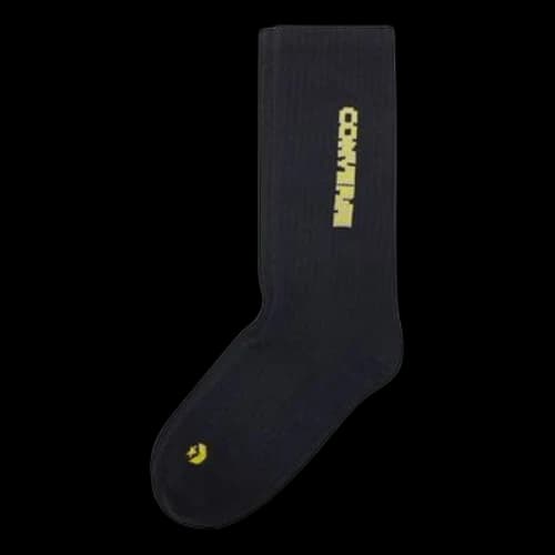 Converse Graphic Single Crew Socks 'Black'