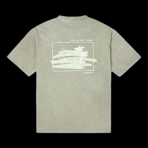 Converse Summer Activity Surf Graphic T-Shirt 'Green'