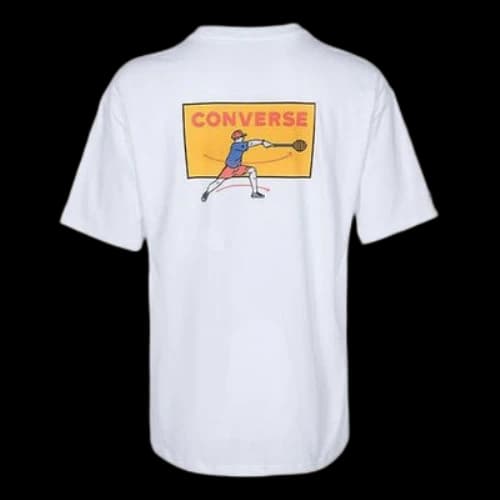 Converse Jack Purcell Graphic T-Shirt 'White'