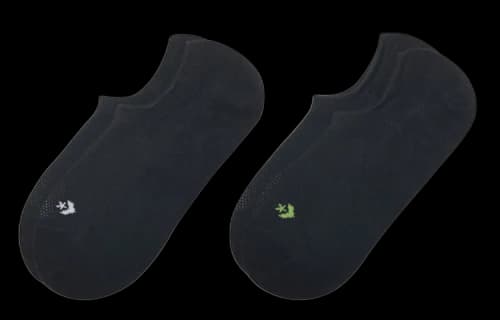 Converse Core Twin Pack Low Cut Socks 'Black'