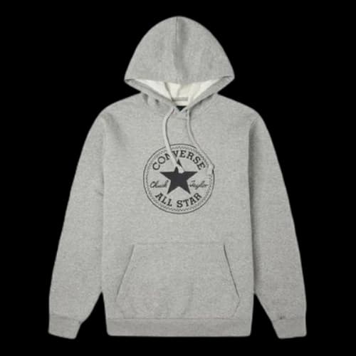 Converse Logo Printing Casual Sports Knit Gray