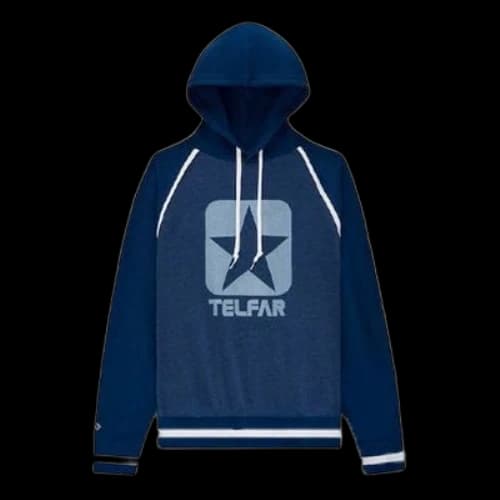 Converse x TELFAR Hoodie 'Navy White'