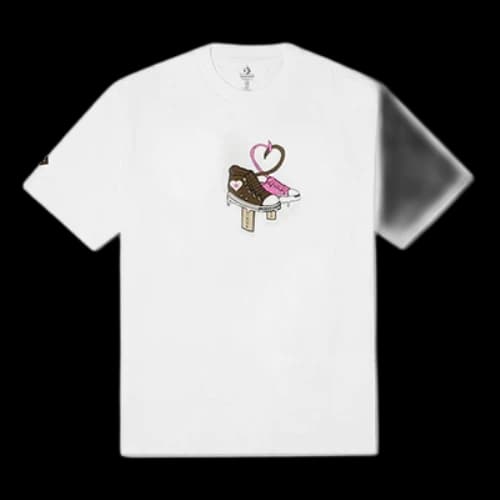 Converse Sports Round Neck Breathable Short Sleeve White