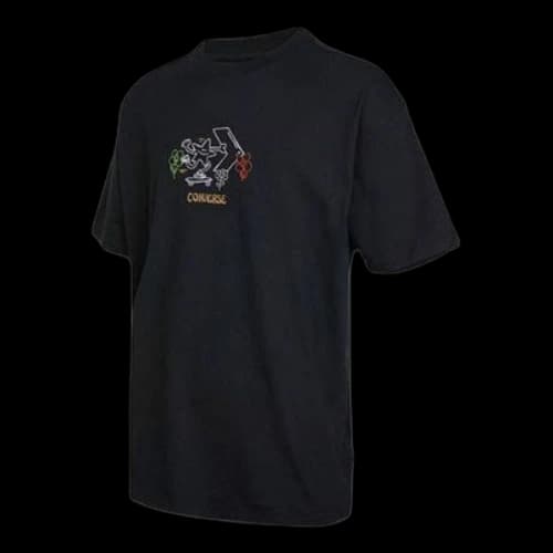 Converse Pushing Along T-Shirt 'Black'