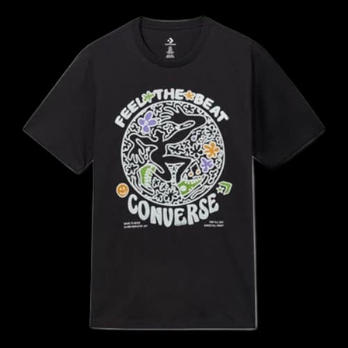 Converse Abstract Dance Tee 'Black'