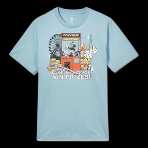 Converse Claw Machine Graphic Tee 'Blue'