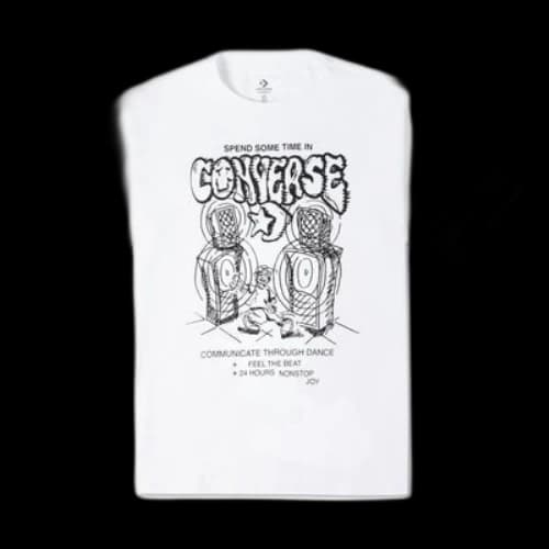 Converse Nonstop Joy Graphic T-Shirt 'White'