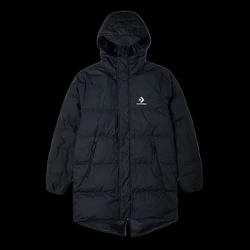 Converse Mid-Length Winter Down Jacket 'Black'