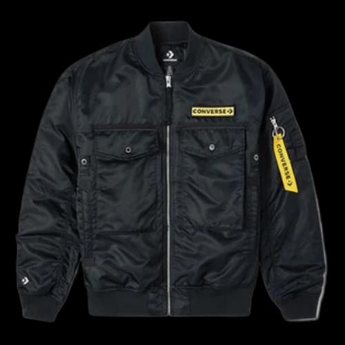 Converse Military Pack Ma-1 Bomber Jacket 'Black'