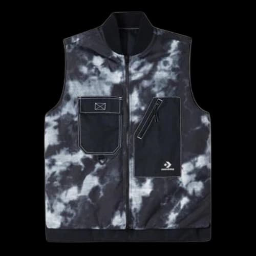 Converse Reversible Padded Utility Vest 'Black'