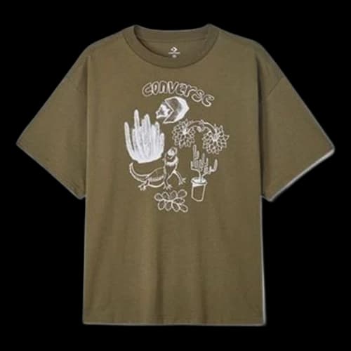 Converse Desert Neighbors Tee 'Olive Green'