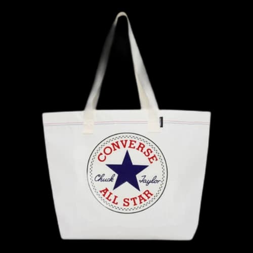 Converse Graphic Tote Bag 'Egret'