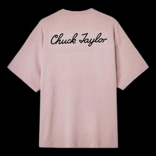 Converse Chuck Taylor Sneaker Patch Crew Neck T-Shirt 'Pink'