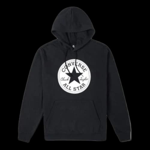 Converse Go-To Chuck Taylor Patch French Terry Hoodie 'Black'
