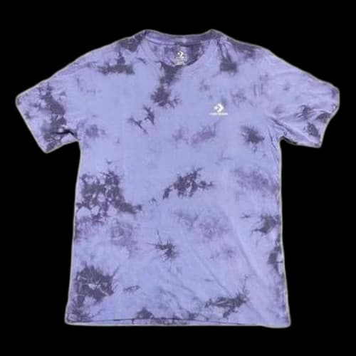 Converse Go-To Star Chevron Washed Standard Fit T-Shirt 'Purple'