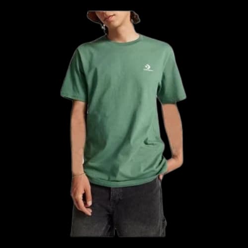 Converse Go-To Embroidered Star Chevron Standard-Fit T-Shirt 'Olive'