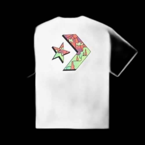 Converse Star Chevron T-Shirt 'White'