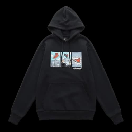 Converse Comic Graphic Hoodie 'Black'