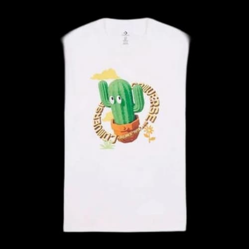 Converse Animated Cactus Graphic Tee 'White'
