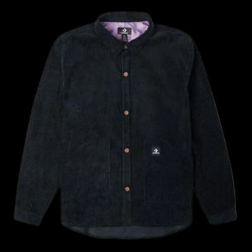 Converse Corduroy Button Shirt 'Black'