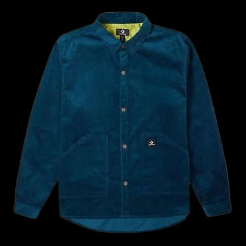 Converse Corduroy Button Shirt 'Blue'