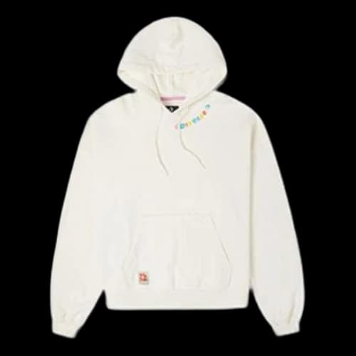 Converse Crafted Fashion Graphic Hoodie 'White' (Women's)