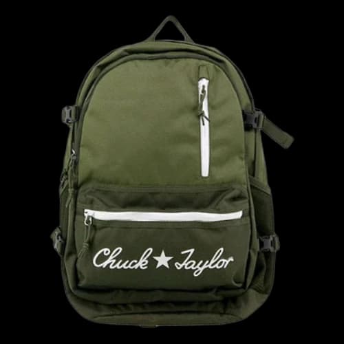 Converse Straight Edge Chuck Taylor Logo Backpack 'Olive Green'