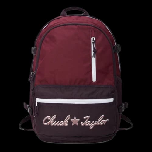 Converse Straight Edge Chuck Taylor Logo Backpack 'Burgundy'