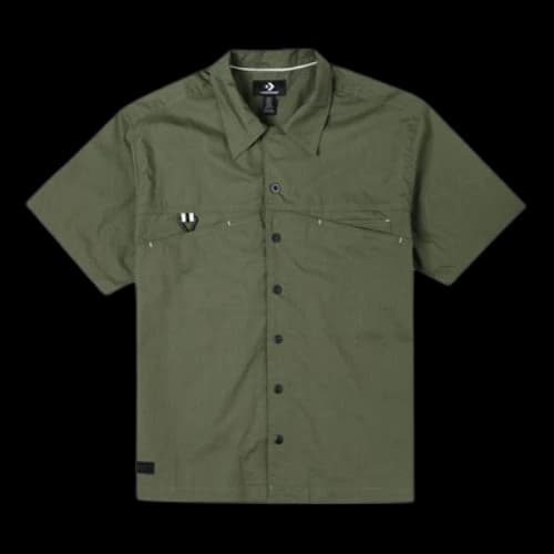 Converse Layering Shirt 'Olive Green'