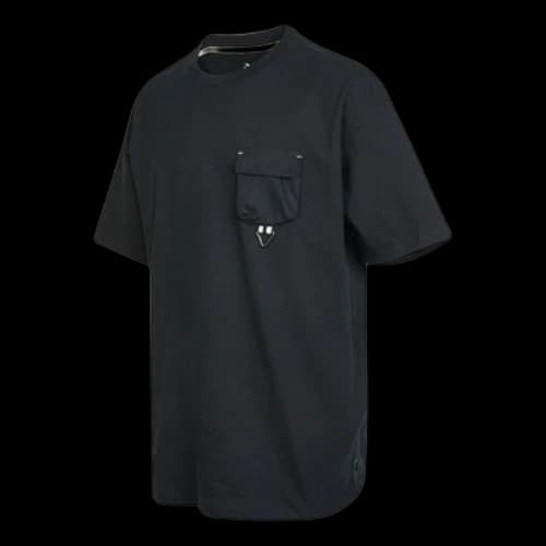 Converse Go Outdoor Oversized Pocket T-Shirt 'Black'
