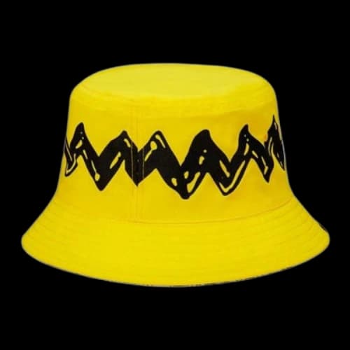 Converse x Peanuts Reversible Bucket Hat 'Cyber Yellow'