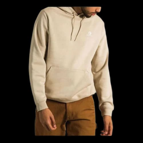 Converse Go-To Embroidered Star Chevron Standard Fit Hoodie 'Beige'