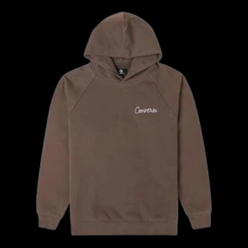 Converse Raglan Elevated Hoodie 'Brown'