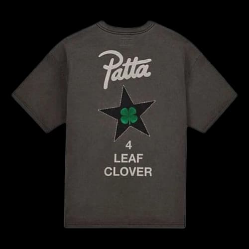 Converse x Patta Four-Leaf Clover Short Sleeve T-Shirt 'Black'