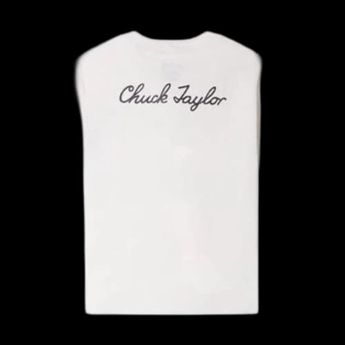 Converse Chuck Taylor Logo Button-Up T-Shirt 'White'